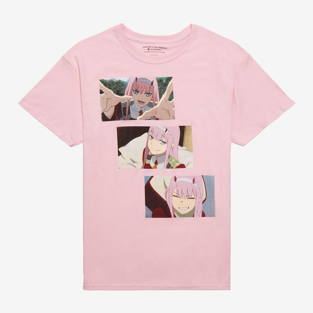 Darling In The Franxx Zero Two Panel T-Shirt